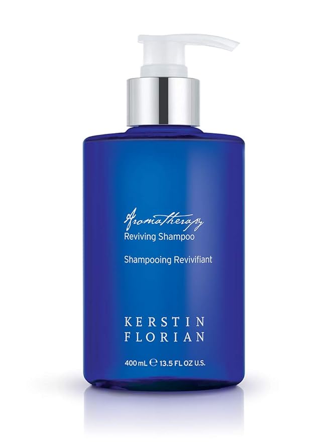 Kerstin Florian Reviving Shampoo | Moisturize & Boost Shine | Aloe and Wheat Protein Detangle & Hydrate Dull Hair | All Hair Types (13.5 fl oz)
