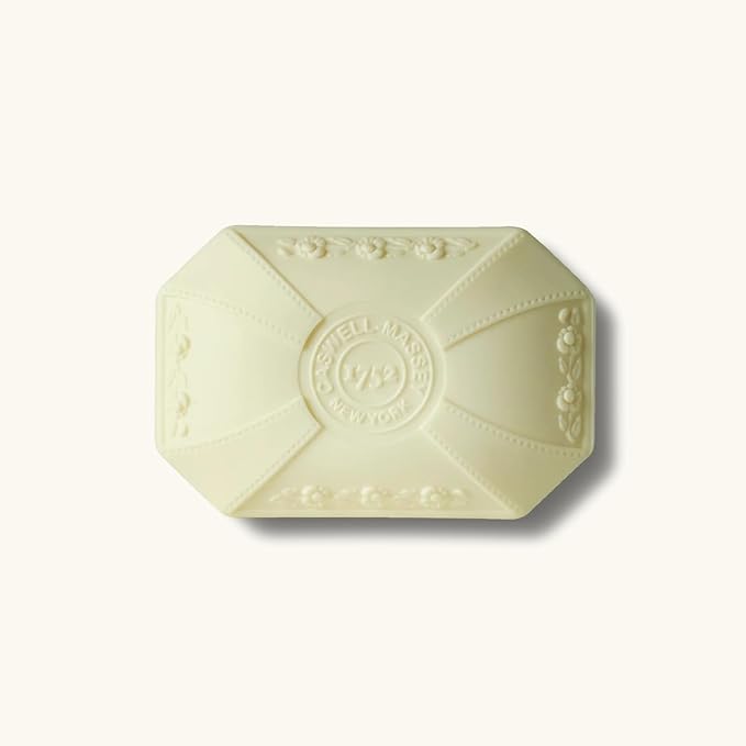 Caswell-Massey Peony Natural Bar Soap for Women, Moisturizing Body Soap Bar for All Skin Types, Made with Essential Oils & Plant-Based Formula for Soft Skin, 3.5 oz
