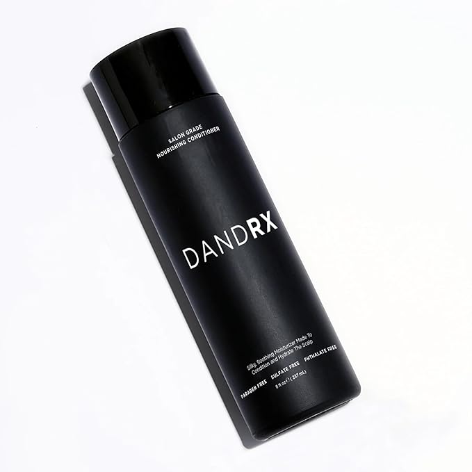 dandRX Anti Dandruff Stem-Cell Shampoo and Conditioner with 2% Pyrithione Zinc, Physician Founded for Itchy Scalp,Eliminates Flakes & Fights Dandruff,Color Safe,Sulfate Free,Paraben Free
