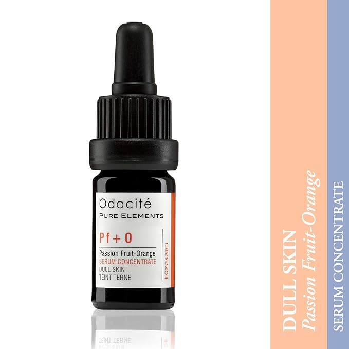 Odacité Hydrating Serum Concentrate with Passion Fruit & Orange - Face Serum Revitalizes & Illuminates the Appearance of Dull Skin for Radiance & Glow - Firms & Tones Skin - 0.17 fl. Oz.