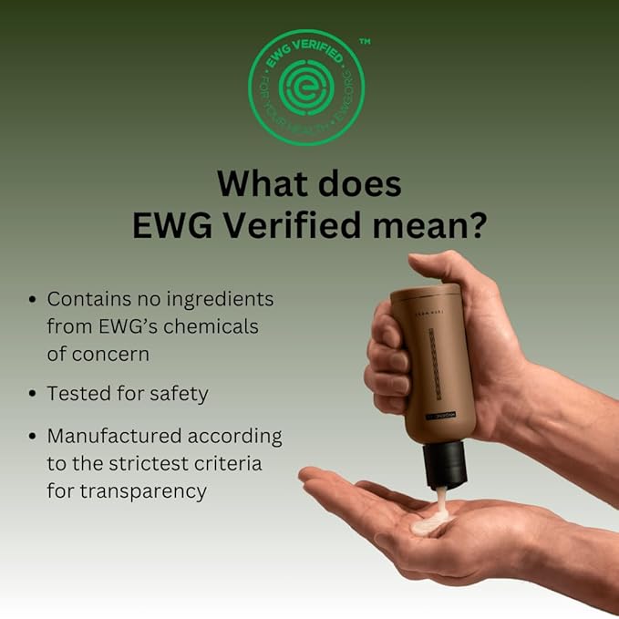 HygieneLab Mens Natural Body Wash - Ultra Hydrating, EWG Verified Clean Formula, Lavender Sands Scent, Sulfate-Free, Paraben-Free, Phthalates-Free, Gentle & Effective for Healthy Skin (10 oz)