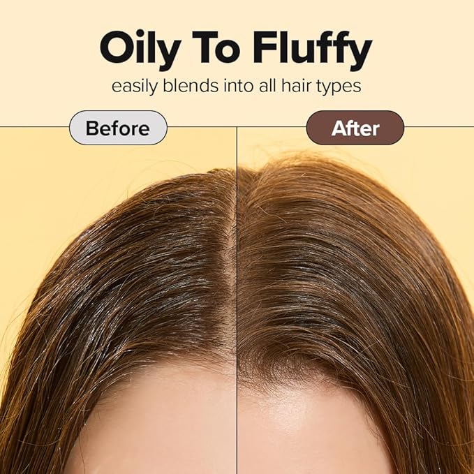 I DEW CARE Brush and Tap to Refresh Set - Tap Secret Vanilla & Coconut + Detangling Brush with Mirror