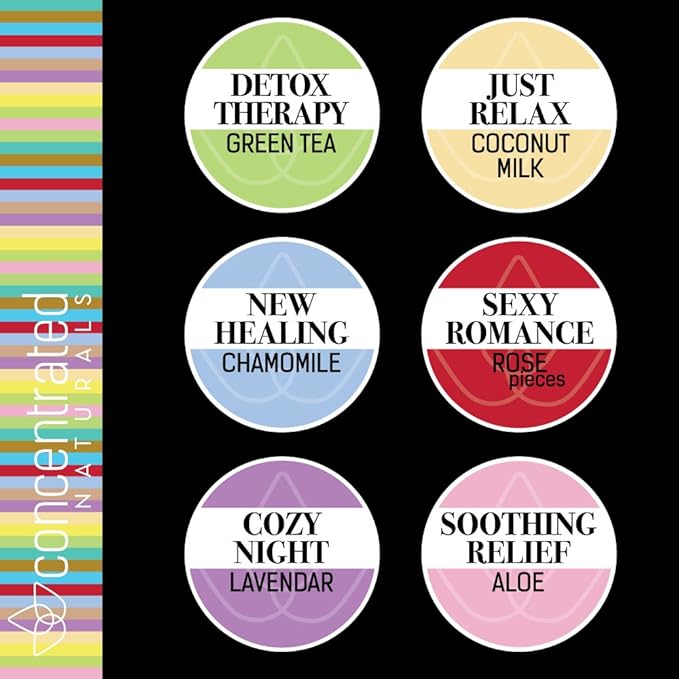 Bath Bombs for Women Relaxing Bath Bomb Gift Set All Natural Bathbombs for Woman with Essential Oil Scented Large Bulk 6 Pack Individually Wrapped Fizzy All Natural Bath Bombs…