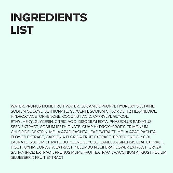 Beauty of Joseon Green Plum Refreshing Cleanser 100ml, 3.38 fl.oz & Ginseng Cleansing Oil 210ml, 7.1 fl.oz Korean Skin Care