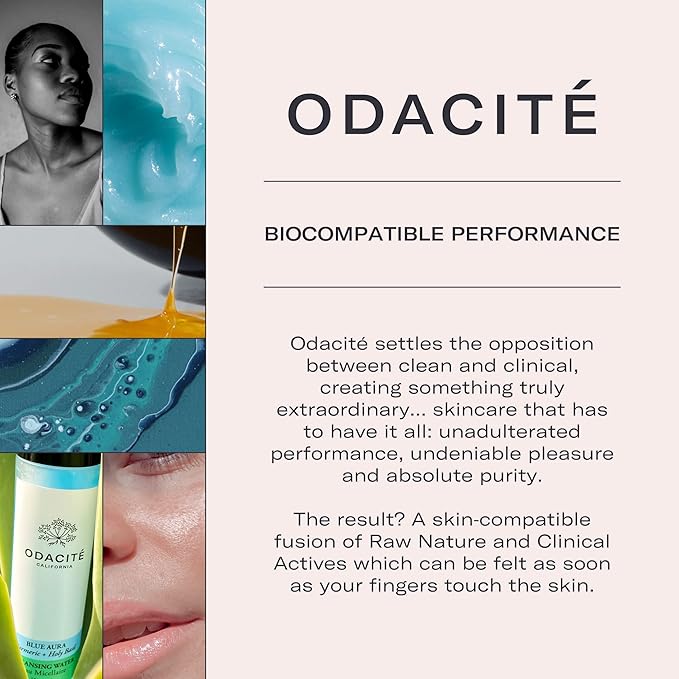 Odacité Hydrating Serum Concentrate with Pomegranate & Rose Geranium - for Hydration & Glow - Hydrating & Nourishing Anti-Aging Facial Oil Concentrate Enhance Skins Moisture Barrier - 0.17 fl. oz