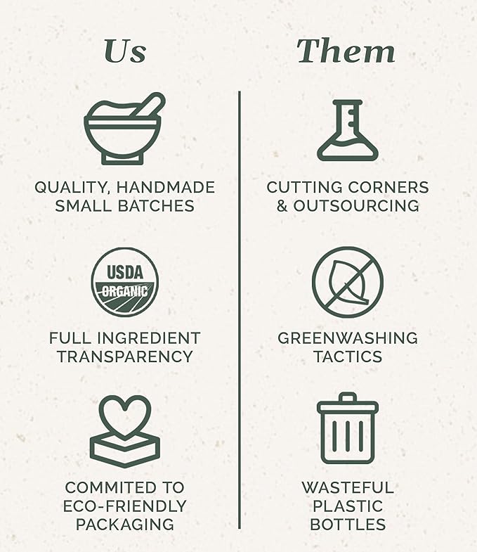 Chagrin Valley Soap & Salve Neem & Tea Tree Organic Soap & Shampoo Bar – Soothe Dry, Itchy, Irritated Skin - Sulfate Free Shampoo For Body & Hair Vegan Shampoo Natural, Large 5.6 oz Bar Shampoo