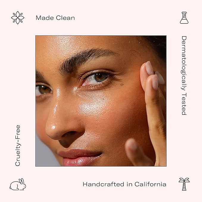 Odacité Hydrating Serum Concentrate with Moringa + Petitgrain - Serum for Very Dry Skin - Face Oil Concentrate for Moisturizing & Hydrating Dry Skin or Chapped & Cracked Skin - 0.17 fl. Oz