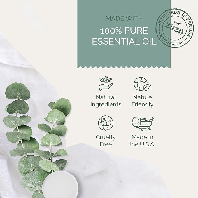Shower Steamers, Aromatherapy Shower Bomb 15 Pack, Eucalyptus, Great Gift, All Natural, 100% Pure Essential Oil, for Men and Women, Made in USA