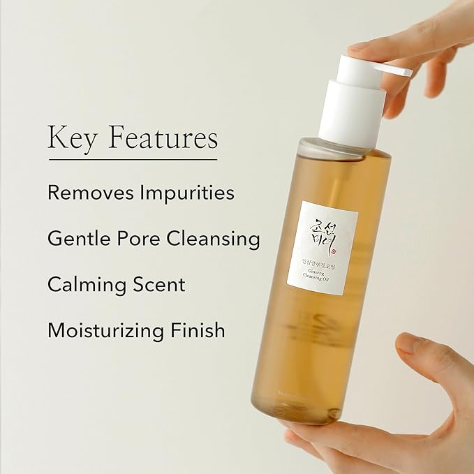 Beauty of Joseon Ginseng Cleansing Oil and Essence Water Makeup Remover and Toner Set