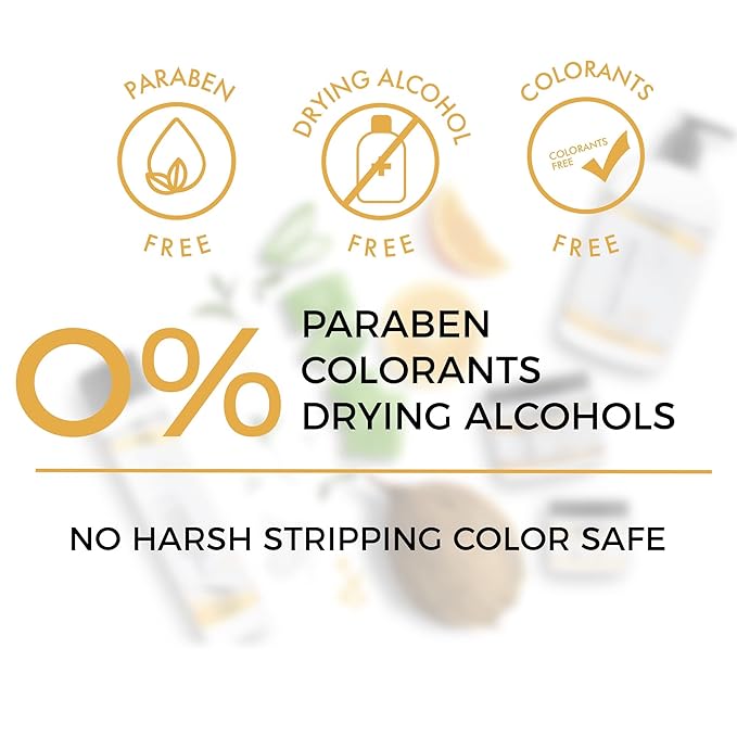 3 in 1 SHAMPOO/CONDITIONER/BODY WASH, with ALOE VERA, ARGAN & COCONUT OIL, ROSEMARY EXTRACT, CAMELLIA Leaf Extract, 10 FL oz.