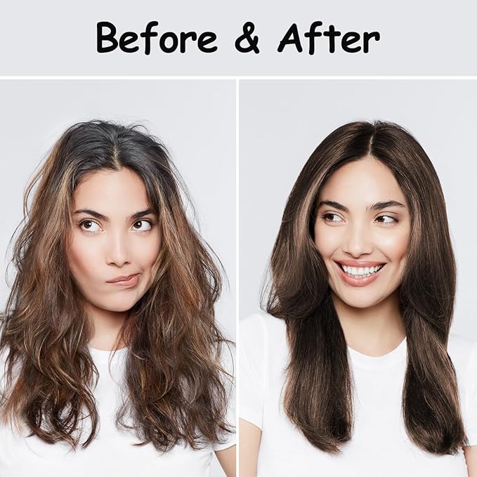 Light Brown Hair Dye 16.9 Fl Oz, Argan Oil Light Brown Hair Shampoo, 3 in 1 Hair Dye Shampoo, Easy To Use, Semi-Permanent Hair Color Shampoo (Light Brown)