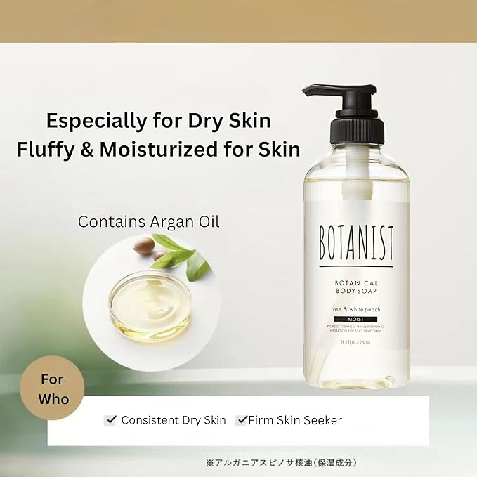 Body Wash & Shampoo Set, Cleasing Gel & Hydrating Shampoo Set, Shea Butter Body Soap & Frizz Control with Macadamia Nut Oil, Smooth & Tangle-Free Hair, Sulfate,Paraben & Dye-Free, 2EA