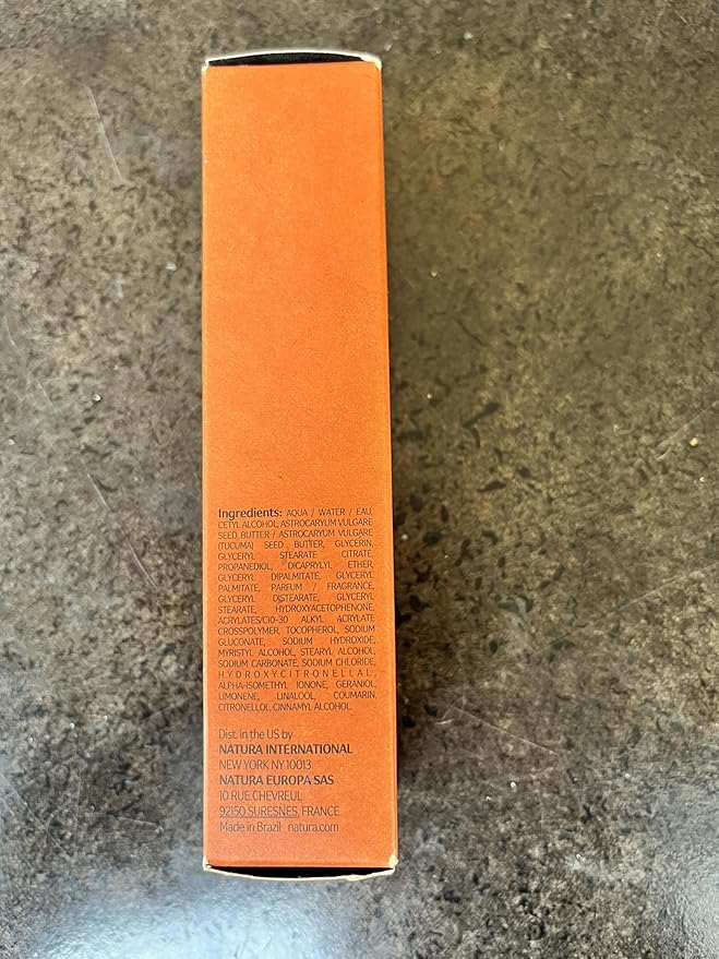 Natura - Ekos Tukumã Hand Cream - Moisturize & Improve Skin Texture - Boost Natural Hyaluronic Acid - Anti-Signs - Vegan Skin Care - Brazilian Beauty Secrets - Self Care & Body Care - 1.41oz (40g)