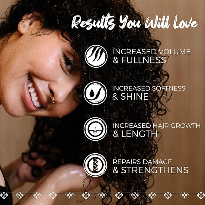 VIORI Native Essence Shampoo and Conditioner Bar Set and Bamboo Holder - Made with Rice Water for Hair Growth - Handcrafted Sulfate Free Shampoo and Conditioner