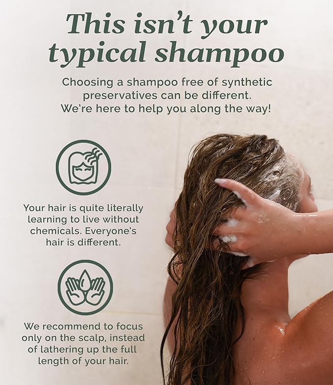 Chagrin Valley Soap & Salve Neem & Tea Tree Organic Soap & Shampoo Bar – Soothe Dry, Itchy, Irritated Skin - Sulfate Free Shampoo For Body & Hair Vegan Shampoo Natural, Large 5.6 oz Bar Shampoo