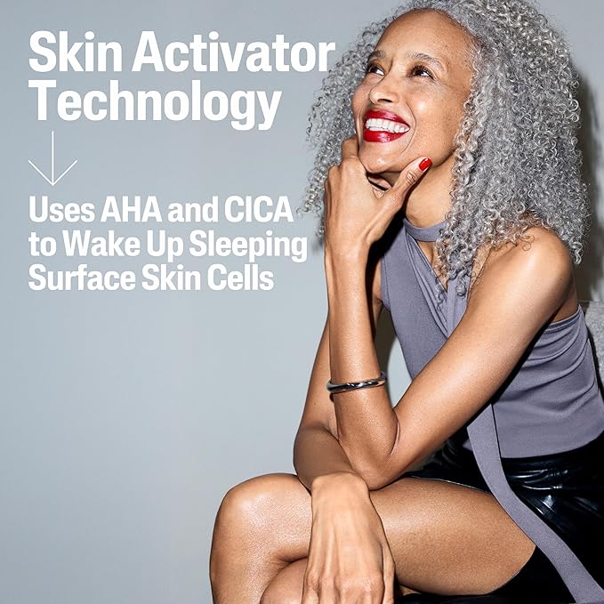 Cetaphil Skin Activator Hydrating & Firming Body Lotion 16oz, Mandelic Acid (AHA) and Centella Asiatica (CICA) Body Moisturizer, Hydrates and Firms Aging Skin, Anti-Aging Body Skincare