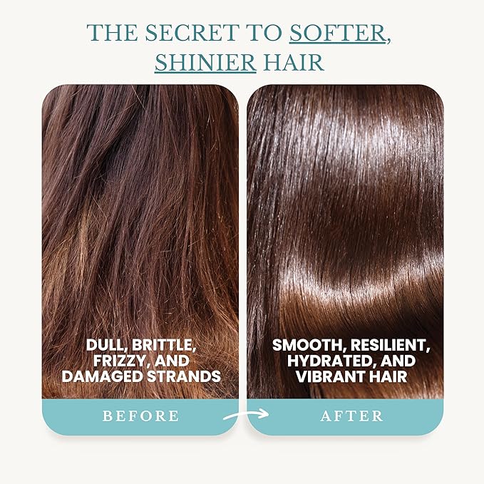 Argan Oil Shampoo with Biotin and Silk Protein, Deep Hair Hydrating & Nourishing, Sulfate-Free, Repairs Dry & Damaged Hair, Adds Shine & Detangles, 16 fl oz