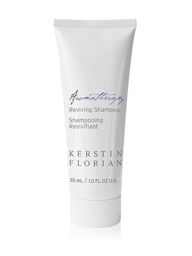 Kerstin Florian Reviving Shampoo | Travel Size | Natural Formula with Aloe Vera | Moisturizing & Strenghtening Shampoo for All Hair Types | Sulfate Free | 1 fl oz