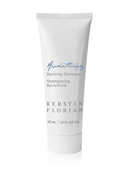 Kerstin Florian Reviving Shampoo | Travel Size | Natural Formula with Aloe Vera | Moisturizing & Strenghtening Shampoo for All Hair Types | Sulfate Free | 1 fl oz