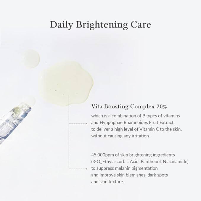 Dr.Althea Vitamin C Boosting Serum | Daily Vitamin C Serum for All Skin Types | Helps Remove Dark Spots & Uneven Skin Tone | Korean Vegan Skincare (DISCONTINUED)