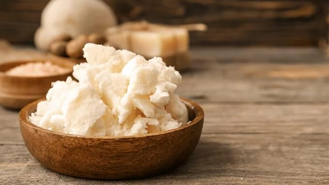Organic Raw African Shea Butter 100% Pure,Natural & Unrefined| Skin Moisturizer For Face, Body & Hair| 8 OZ/230 GM Ivory / White Grade A | DIY Creams, Balms, Lotions, Soaps| Moisturizes Dry Skin