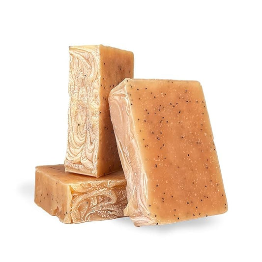 Herb’N Eden - Lemongrass & Patchouli Bar Soap - Moisturizing Face & Body Soap - For Acne, Eczema, Dry & Cracked Skin - Natural Plant-Based Ingredients & Essential Oils - Handmade in USA - 3 Pack