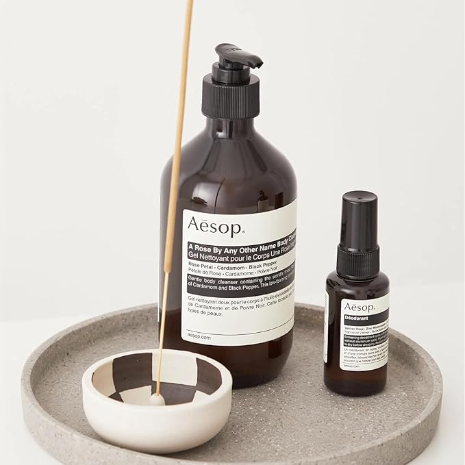 Aesop A Rose By Any Other Name Body Cleanser + Refill | Gentle Body Cleanser with Rose Petal Oil & Skin-Softening Botanicals | 16.9 oz / 500 mL(Pack of 2)