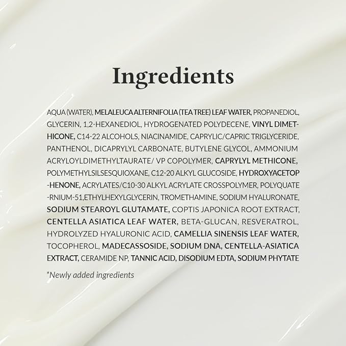 Dr.Althea 345 Relief Cream | Moisturizer for Soothing Recovery and Blemish Care with Tea Tree Leaf Water & Niacinamide | Korean Vegan Skin Care for All Skin Types, 1.69 Fl Oz (Ver.2 - Pack of 1)