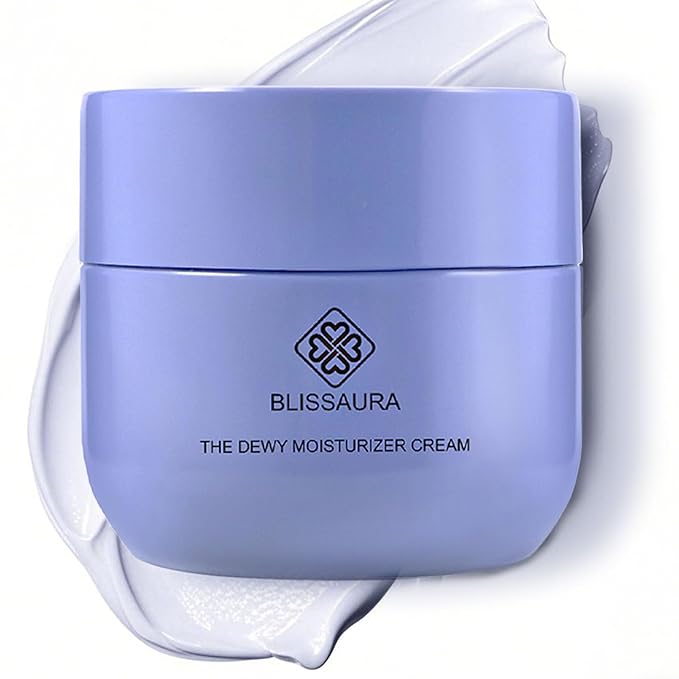 Dewy Skin Cream Moisture Surge Face Moisturizer Water Cream for Women with Purple Rice & Hyaluronic Acid - Rich Face Cream to Hydrate, Plump and Protect Dry and Combo Skin 50ml/1.7 fl oz