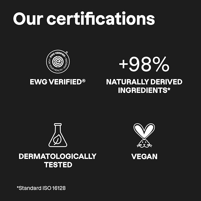 ATTITUDE Shower Gel Body Wash for Men, 98% Natural Origin Ingredients, Paraben & Phthalate Free, EWG Verified, Cleanses Without Drying, Amber & Citrus, 14 Fl Oz