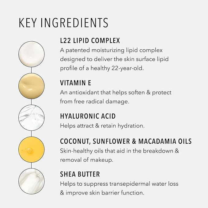 HydroPeptide Makeup Melt, Botanical Cleansing Balm, Restores, Softens and Hydrates Lips, 3.4 Ounce