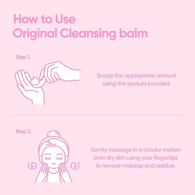 BANILA CO Clean it Zero Original Cleansing Balm | Korean Makeup Remover, Cleansing Oil, Facial Cleanser for All Skin Types | Vegan | Made with Acerola Berry & Vitamin C (50ml / 1.69 fl.oz)