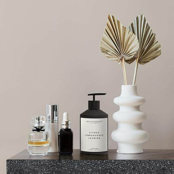 ENVIRONMENT Inspired by 5-Star Hotels WH Lotion, 300ml Luxury Scented Lotion (Citrus | Lemongrass | Jasmine) Bathroom Luxury, Men & Women High-End Body Lotion, Hand Cream, Dry Skin Treatment