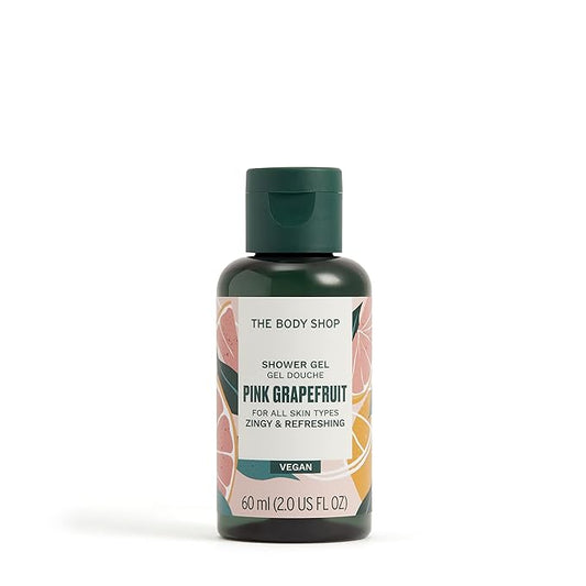 The Body Shop Pink Grapefruit Shower Gel - Zingy and Refreshing - For All Skin - Vegan - 2 Fl Oz
