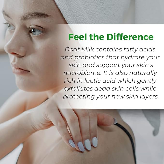 Legend's Creek Farm Goat Milk Lotion - Moisturizing Goat Milk Body Lotion for Body, Hand & Face - 9 oz Body Moisturizer with Shea Butter, Sunflower Oil, Aloe, Handmade in USA (Rosemary & Lavender L.)