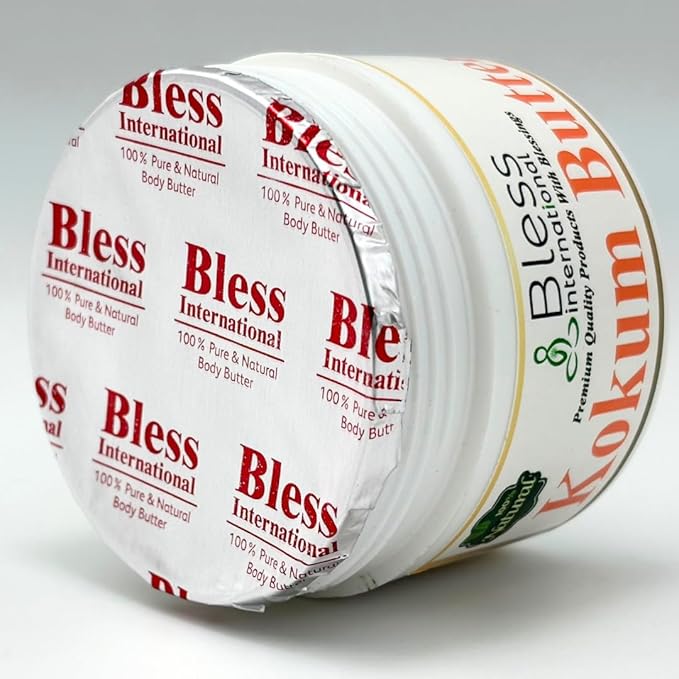 Organic Raw Kokum Butter 100% Pure,Natural & Unrefined| Skin Moisturizer For Face, Body & Hair| 4 OZ/115 GM Ivory/White Grade A | DIY Creams, Balms, Lotions, Soaps| Softens Dry & Tough Skin