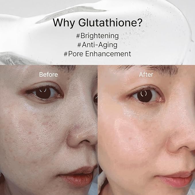House of B Glow Glutathione 2-Step Face Film Set for Wrinkle Reduction & Skin Tone Enhancement, Shine Your Light with Korean Mask