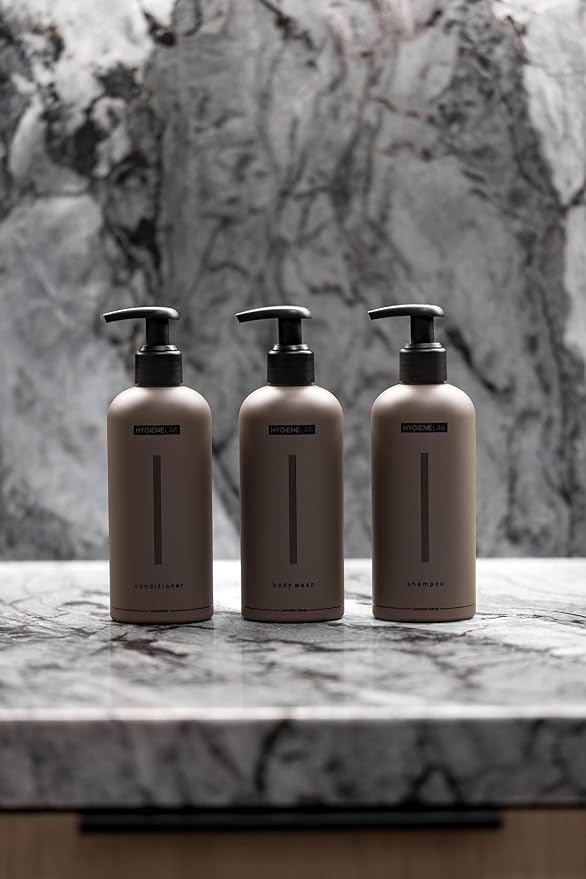 HygieneLab Mens Natural Body Wash - Ultra Hydrating, EWG Verified Clean Formula, Lavender Sands Scent, Sulfate-Free, Paraben-Free, Phthalates-Free, Gentle & Effective for Healthy Skin (10 oz)