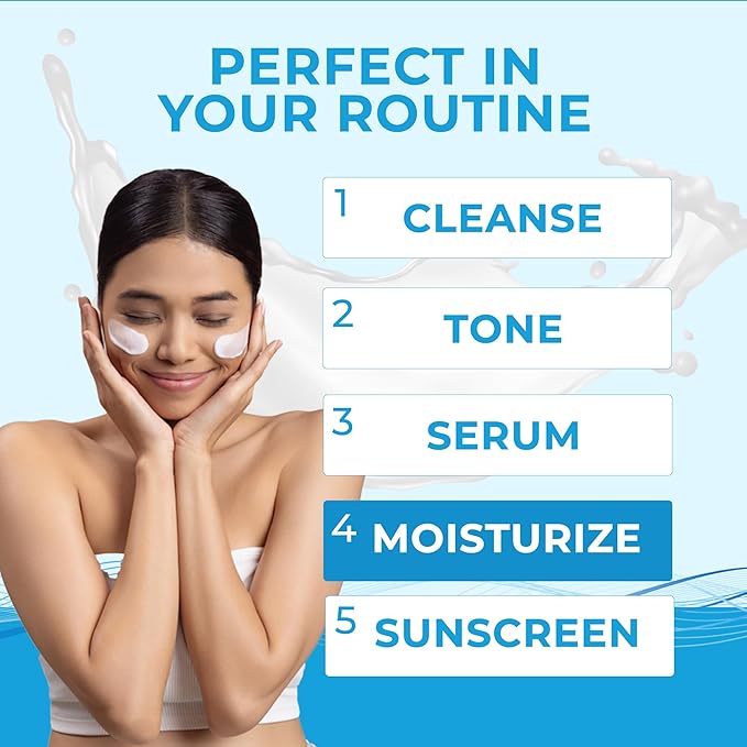 NEUTRIDERM Daily Face Moisturizer with Natural Vitamin E Cream, Moisturizing Lotion for Face and Body, Wrinkles, Dry, Acne-Prone, Irritated or Aging Skin, 48-Hour Hydration, 4.2 oz