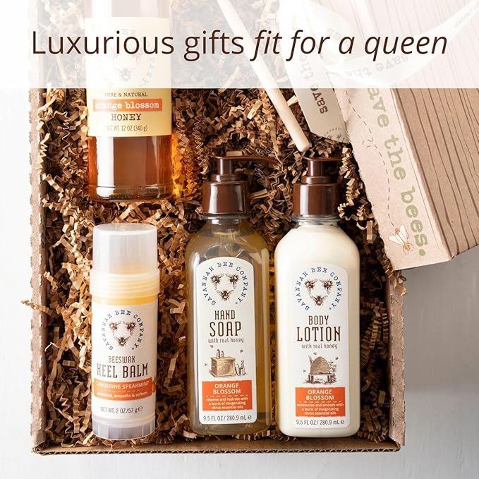 Savannah Bee Company Honey Body Lotion - All Natural Body Lotion for Women and Men