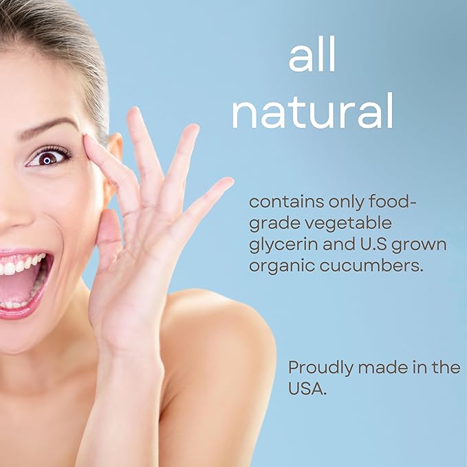 t.botanicals Pure Cucumber Extract Liquid Glycerite Alcohol Free Serum for Face Wash Mask Body Cosmetic Formulations and Skin Care Cream, Lotion, Shampoo, Conditioner Recipes (4 oz.)