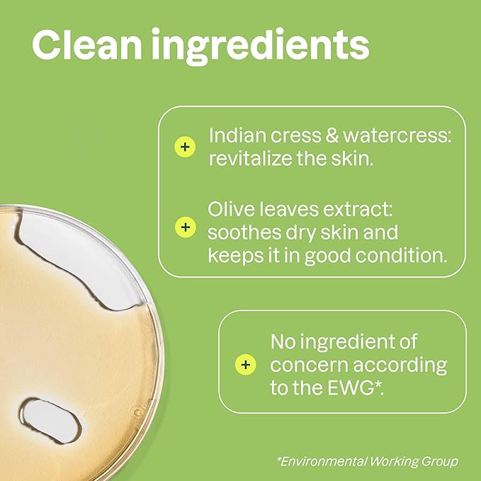 ATTITUDE Body Wash, EWG Verified Shower Gel, Dermatologically Tested, Plant and Mineral-Based, Vegan Personal Care Products, Pear & Amber Scent, 16 Fl Oz