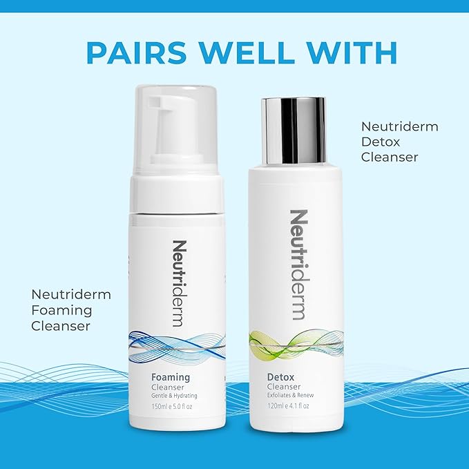 NEUTRIDERM Daily Face Moisturizer with Natural Vitamin E Cream, Moisturizing Lotion for Face and Body, Wrinkles, Dry, Acne-Prone, Irritated or Aging Skin, 48-Hour Hydration, 4.2 oz