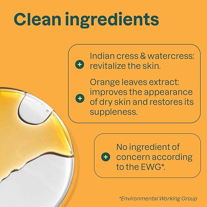 ATTITUDE Body Cream, EWG Verified Moisturizer, Vegan Moisturizing Products For Dry Skin, Dermatologically Tested, Orange Blossom & Eucalyptus Scent, 8 Fl Oz