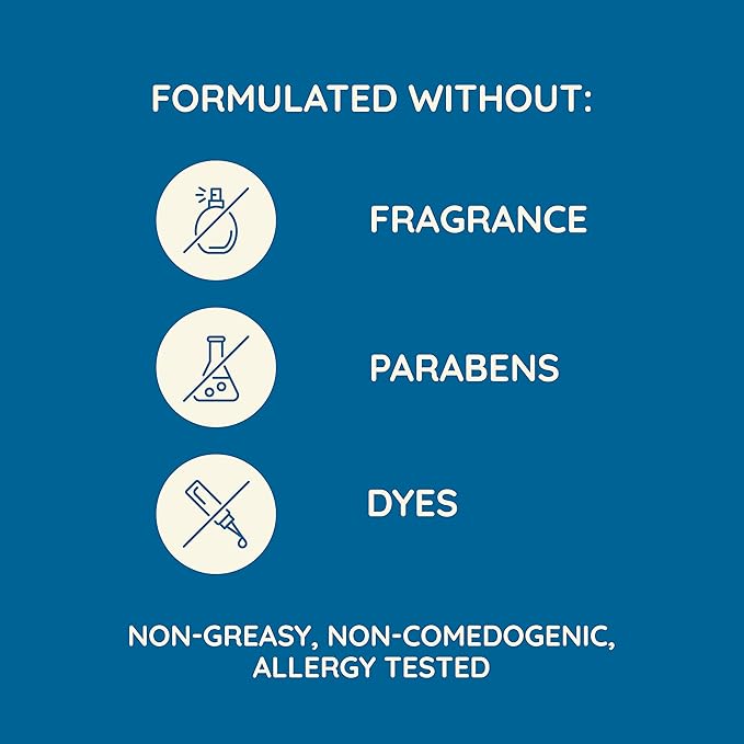 Aveeno Skin Relief Moisturizing Lotion Heals Very Dry, Sensitive Skin, Fast-Absorbing Body Lotion with Soothing Triple Oat & Shea Butter Formula, Fragrance Free, Non-Comedogenic, 18 fl. oz