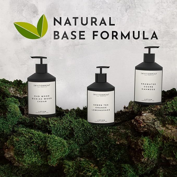 ENVIRONMENT Inspired by 5-Star Hotels WH Lotion, 300ml Luxury Scented Lotion (Citrus | Lemongrass | Jasmine) Bathroom Luxury, Men & Women High-End Body Lotion, Hand Cream, Dry Skin Treatment