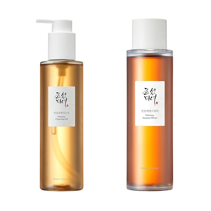 Beauty of Joseon Ginseng Cleansing Oil and Essence Water Makeup Remover and Toner Set
