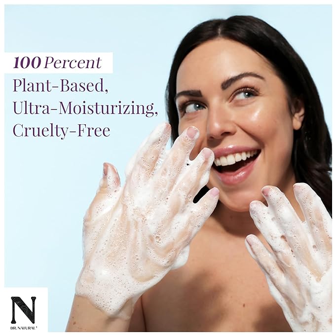 Dr. Natural Castile Liquid Soap - Multi-Use Body Wash, Shampoo and Face Wash - Hydrating Body Soap for Skin, Hair, Pets and Home - Eucalyptus - 32 oz