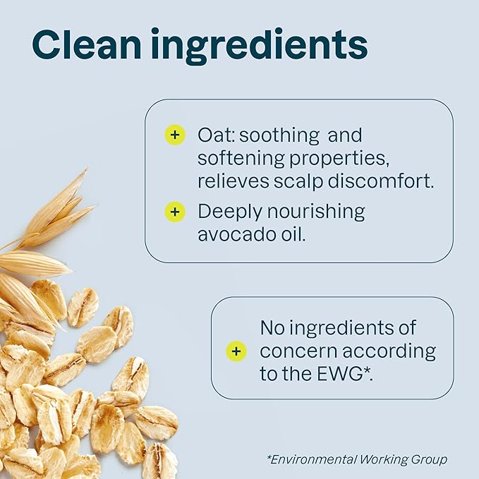 ATTITUDE Body Wash for Sensitive Skin with Oat, EWG Verified, Dermatologically Tested, Vegan, Fresh Apple Scent, 16 Fl Oz