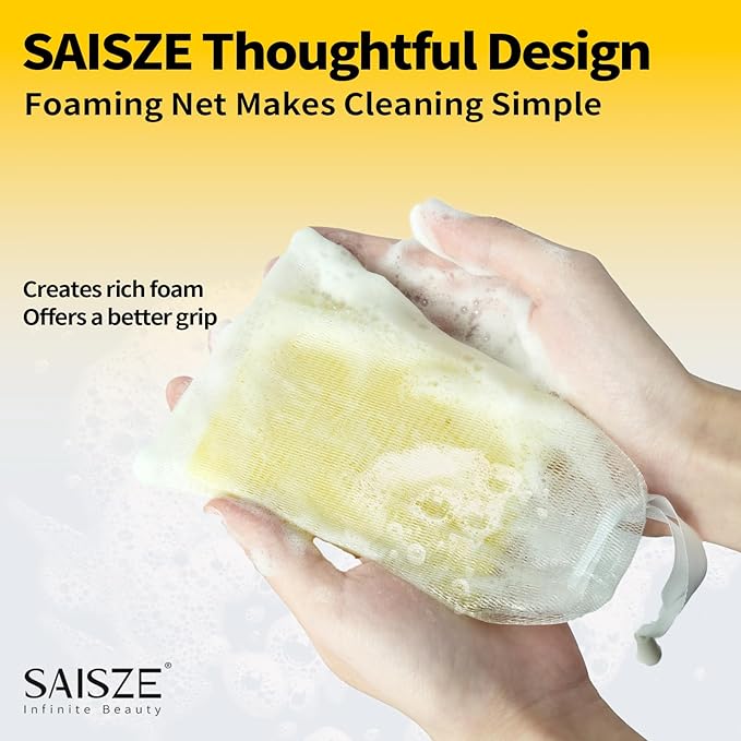 Dead Sea Sulfur Soap Bar Help with Acne and Blackheads, Natural Sulfur Face Wash Bar Keeps Pores Cleaner, Organic Sulphur Soap Bar for Oily Skin and Blemishes, 4 Ounce (Pack of 2)